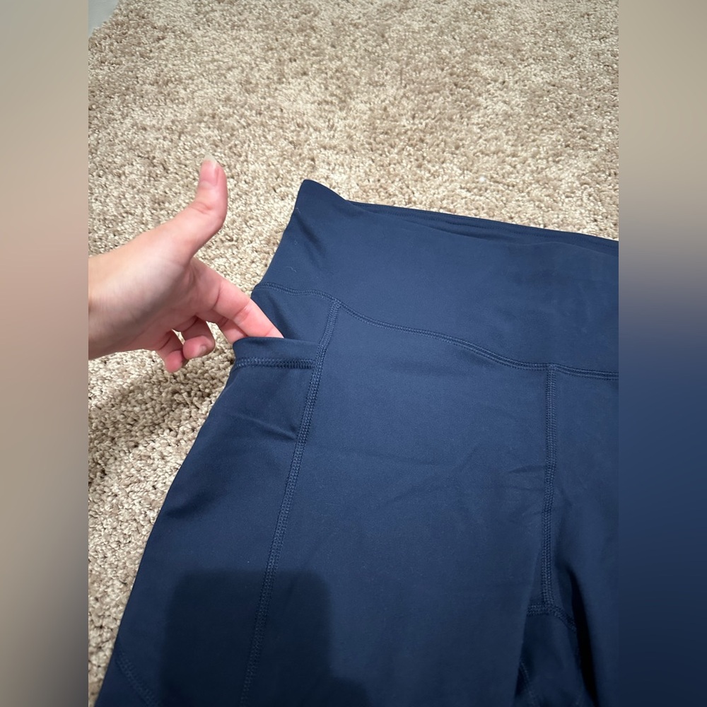 NWT VELOCITY Navy Women's Biker Shorts (SIZE: 2X) - Picture 7 of 13